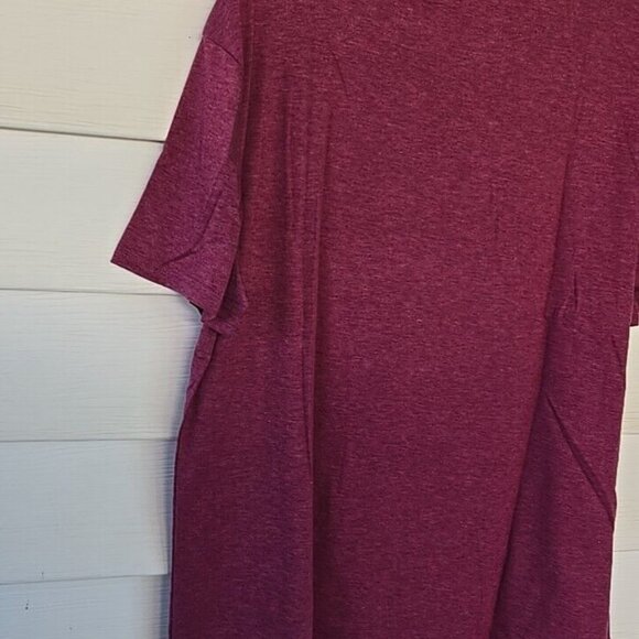 1A-Vintage 1972 Women's T Shirt  Size Large Dusty Blue Gray - Picture 13 of 16